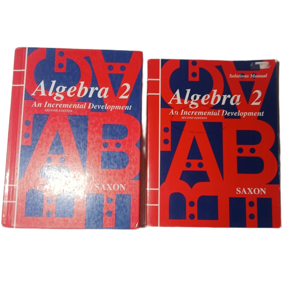 Saxon Algebra 2 Incremental Math 2nd Edition